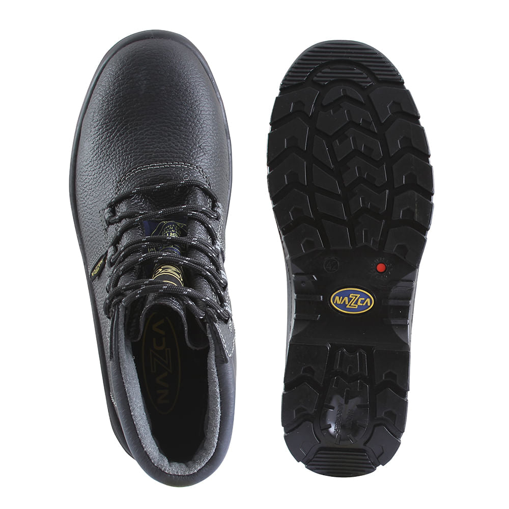 ZAPATO SEGURIDAD NAZCA BOTIN INDUSTRIAL PU NU 300