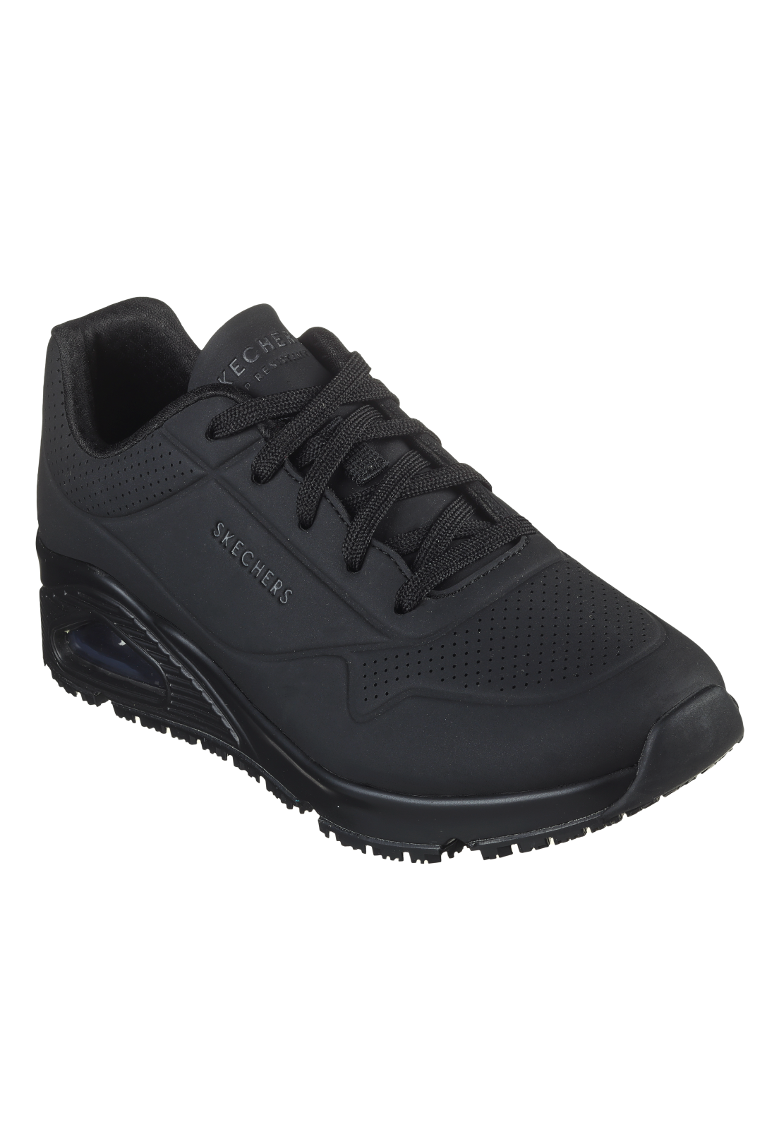 Calzado Ocupacional Skechers Uno Negro Mujer