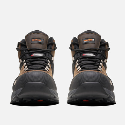 ZAPATO SEGURIDAD LIPPI PRO WORK HOMBRE ATMOS MID CAFÉ OSCURO