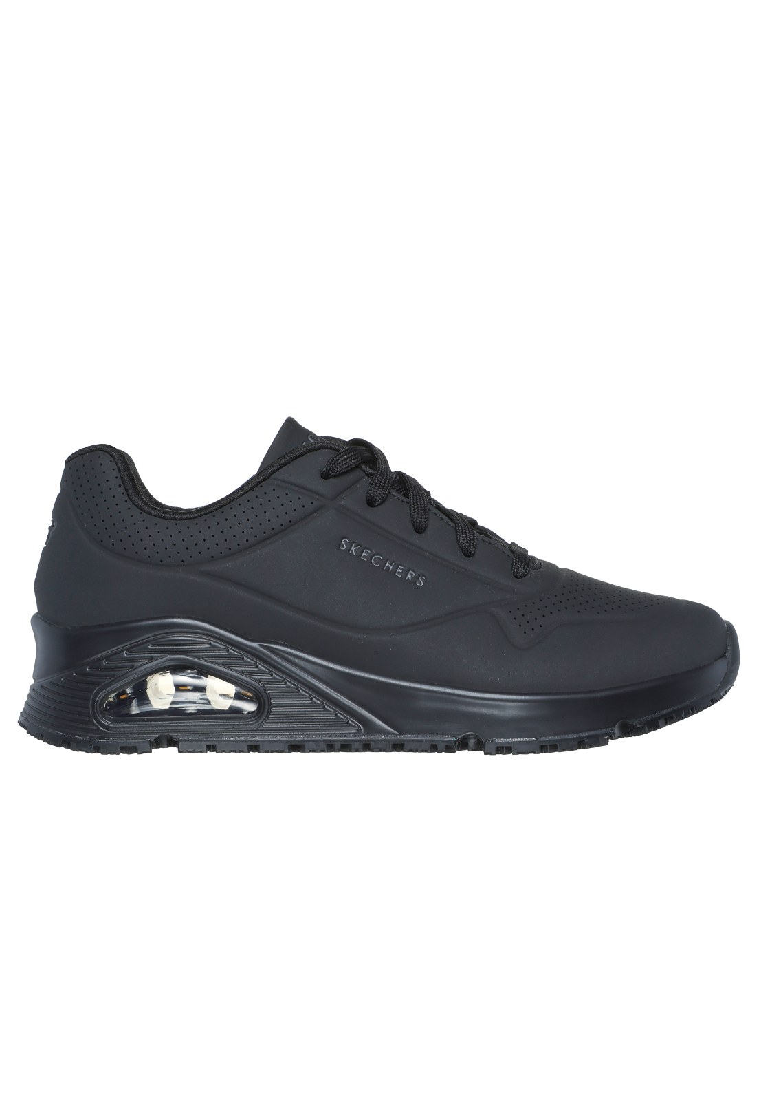 Calzado Ocupacional Skechers Uno Negro Mujer