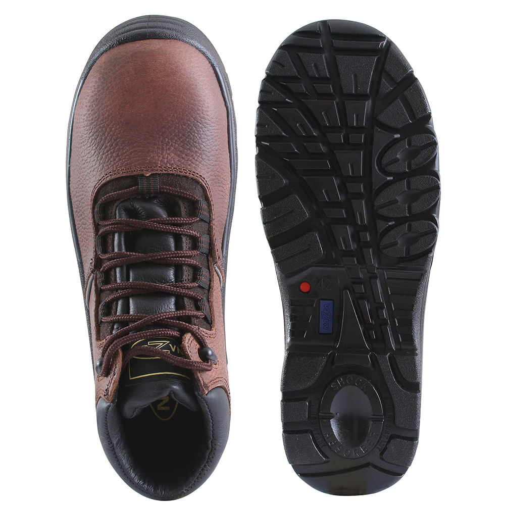 ZAPATO SEGURIDAD NAZCA BOTIN THOR CAFÉ PU NU 200