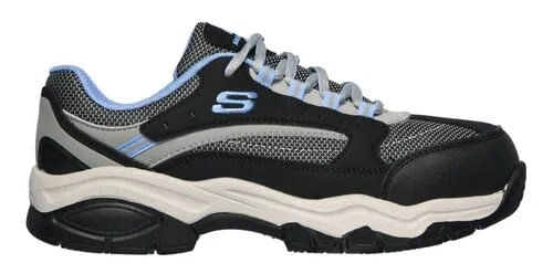 Zapatilla Seguridad Skechers Biscoe Celeste