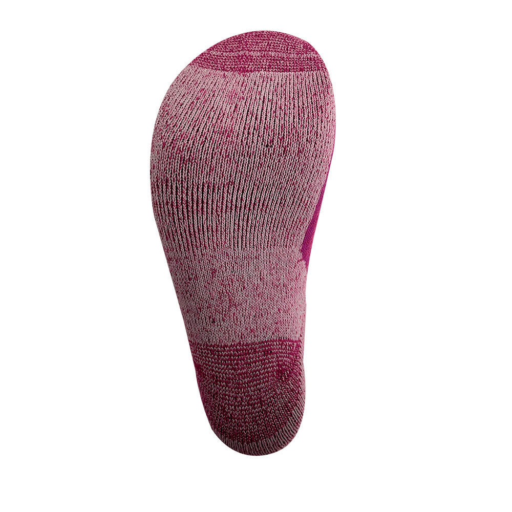 Calcetin HW con Cobre Antibacteriano 35% Lana Burdeo Mujer