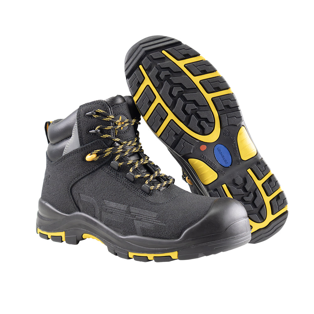 Zapato Seguridad Defender Botin New Montego Antiacido DEF909