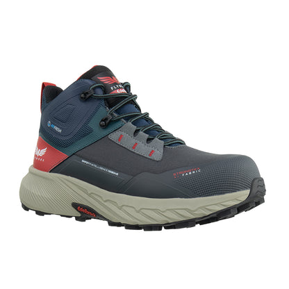 BOTIN DE TRABAJO FLY WORK FENIX DARK GRAY NAVY