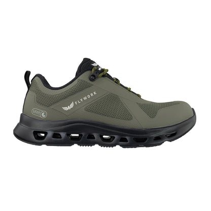 ZAPATILLA DE TRABAJO EDBK FLY WORK LOW DK GREEN BLACK