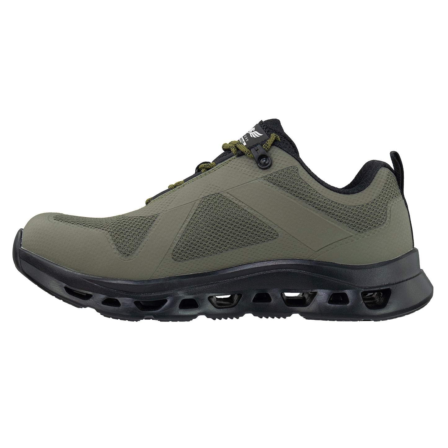 ZAPATILLA DE TRABAJO EDBK FLY WORK LOW DK GREEN BLACK