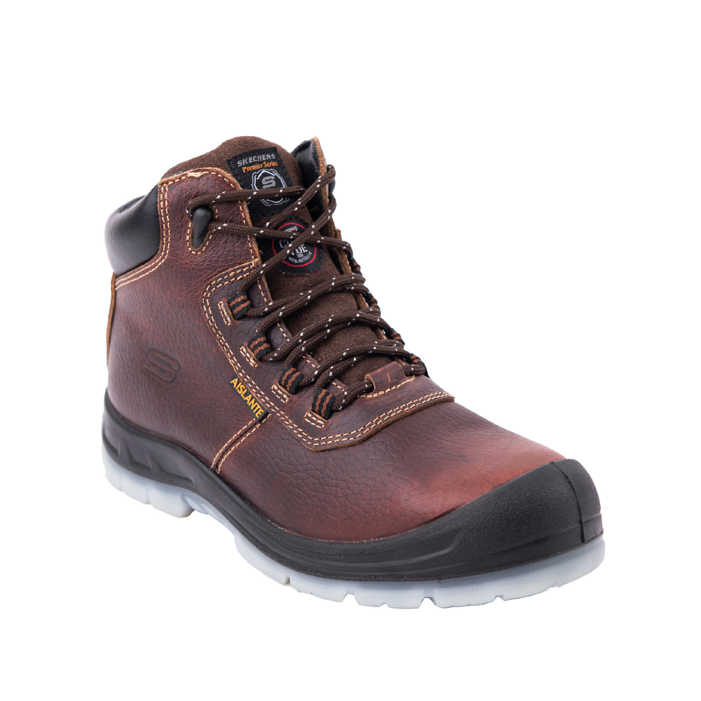 Calzado Seguridad Skechers Hammer High Brown
