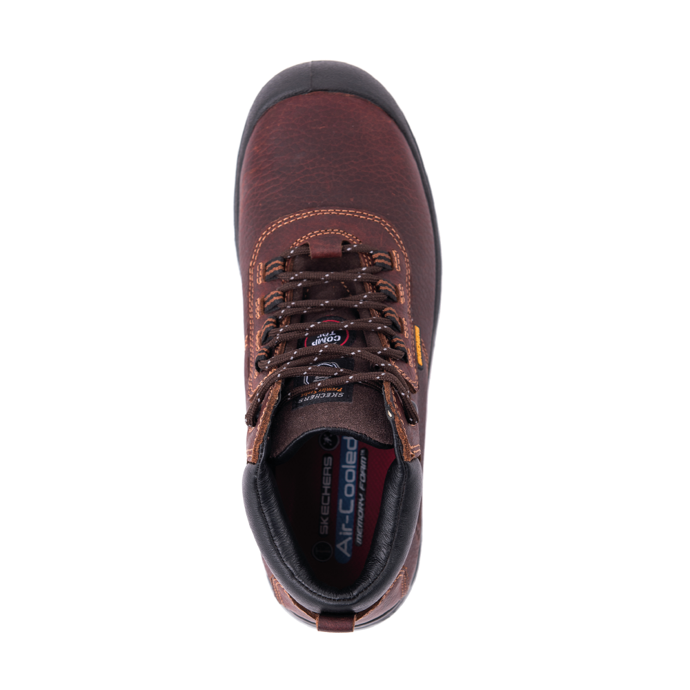 Calzado Seguridad Skechers Hammer Mid Brown