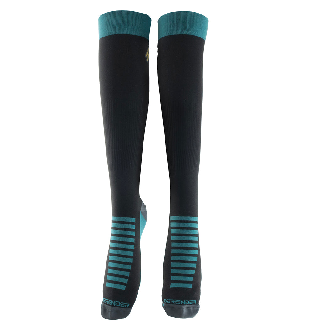 Calcetin Terapeutico Compresivo Black Hombre