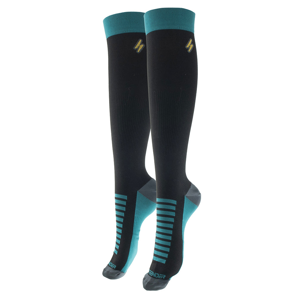 Calcetin Terapeutico Compresivo Black Mujer