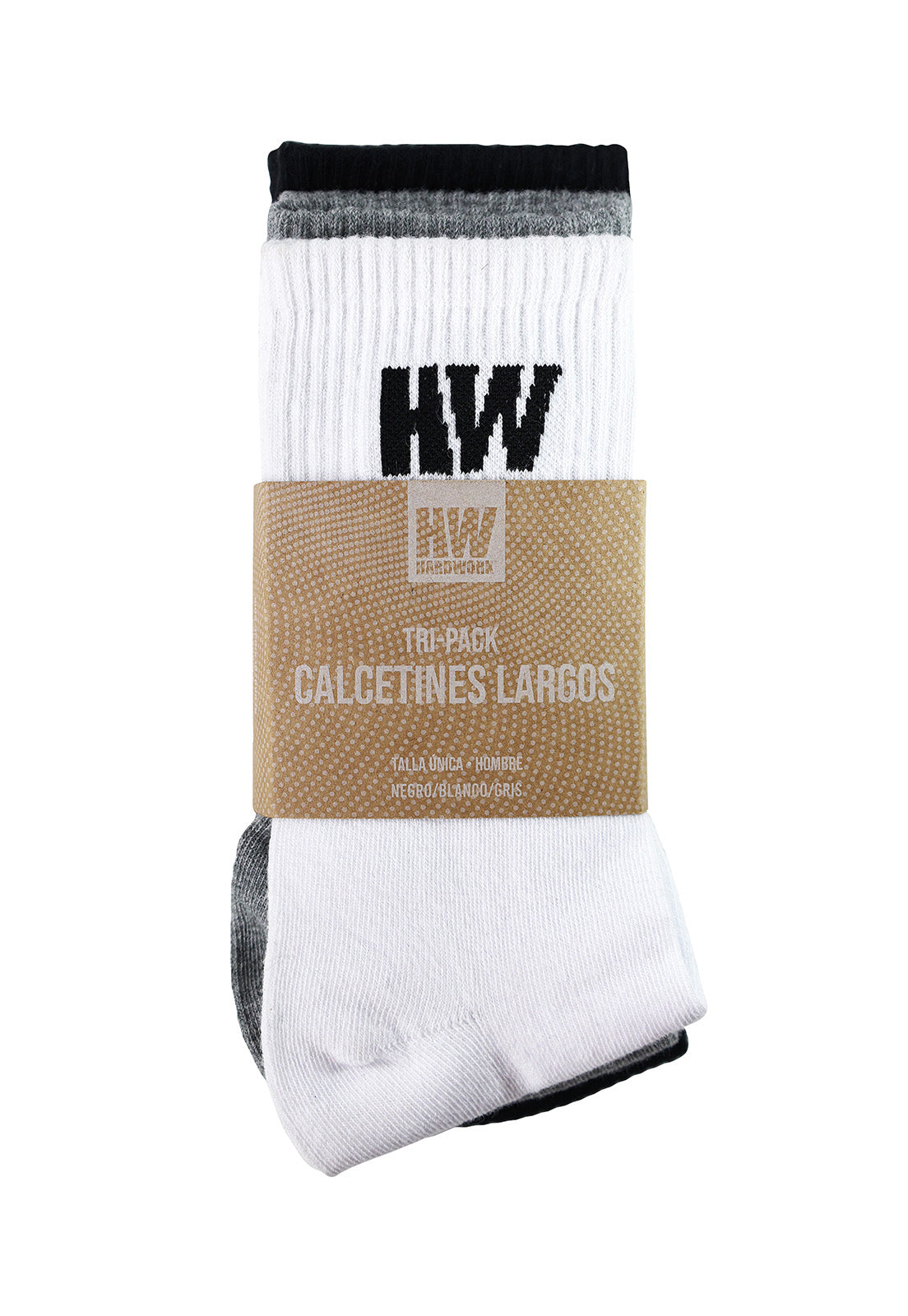 Tripack Calcetines HW Algodón Hombre