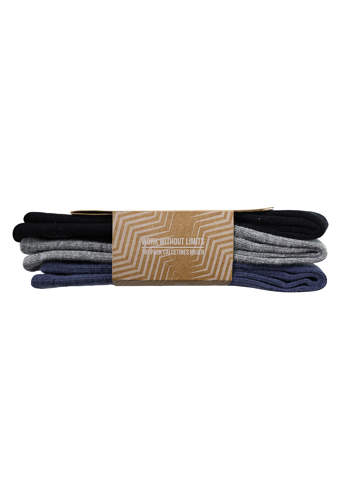 Tripack Calcetines HW Algodón Mujer