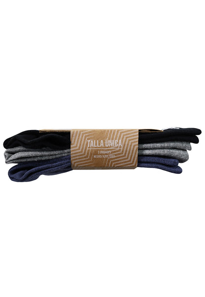 Tripack Calcetines HW Algodón Mujer