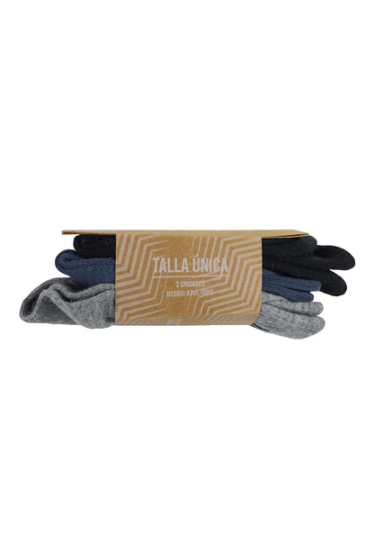 Tripack Calcetines HW Algodón Tobillero Mujer